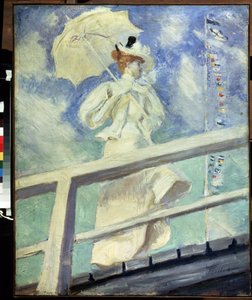 Woman in White by Paul Cesar Helleu