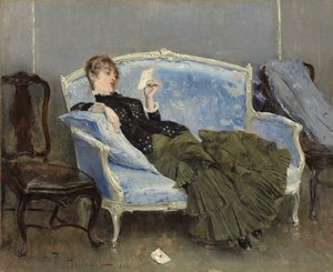 The Letter by Paul Cesar Helleu