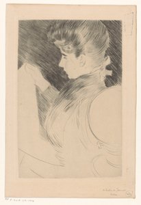 Reading Woman by Paul Cesar Helleu