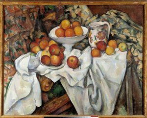 Apples and Oranges by Paul Cézanne