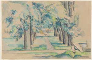 Avenue of Chestnut Trees at the Jas de Bouffan