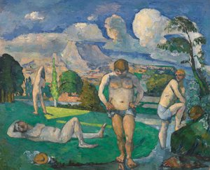 Bathers at Rest by Paul Cézanne
