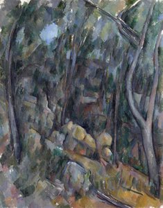The Grounds of the Chateau Noir by Paul Cézanne