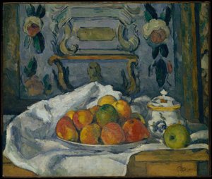 Dish of Apples by Paul Cézanne