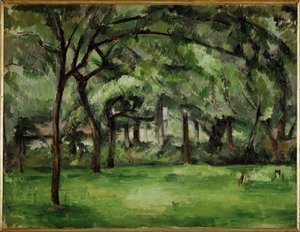 Farmhouse in Normandy by Paul Cézanne