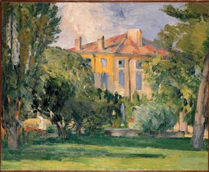 The House of Jas de Bouffan by Paul Cezanne by Paul Cézanne
