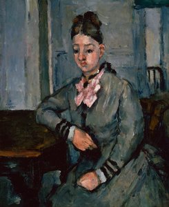 Madame Cezanne Leaning on a Table, c.1873