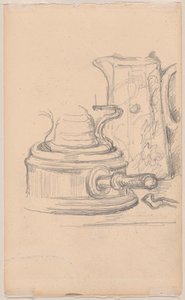 Milk Jug and Spirit Stove by Paul Cézanne