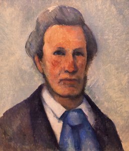 Portrait of Victor Chocquet by Paul Cezanne