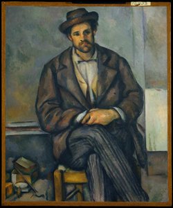 Seated Peasant by Paul Cézanne