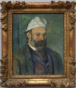 Self-Portrait. Painting by Paul Cezanne (1839-1906) by Paul Cézanne