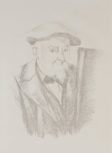 Self Portrait Before an Easel