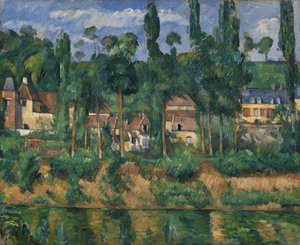 The Chateau de Medan, c.1880 by Paul Cézanne