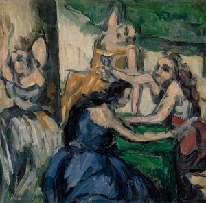The Courtesans by Paul Cézanne