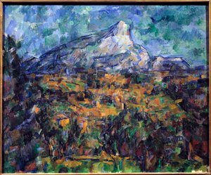 The Holy Mountain Victory by Paul Cézanne