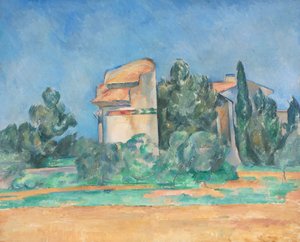 The Pigeon Tower at Bellevue by Paul Cézanne