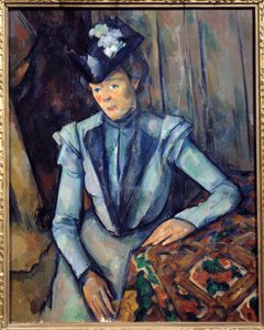 Woman in Blue