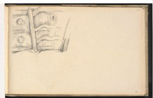 Chair and Dresser by Paul Cézanne
