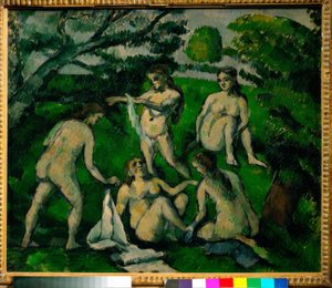 Five Bathers by Paul Cézanne