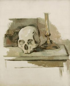 Skull by Paul Cézanne