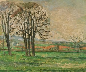 The Bare Trees at Jas de Bouffan by Paul Cézanne
