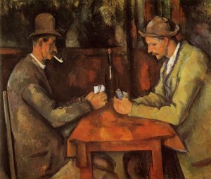The Card Players by Paul Cézanne