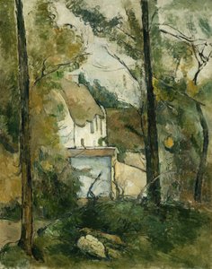 House in the Trees, Auvers by Paul Cézanne