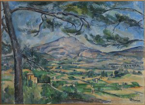 Mount Sainte-Victoire with Large Pine, ca 1887