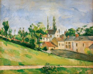 The Road Ascending – The Path that Climbs by Paul Cézanne