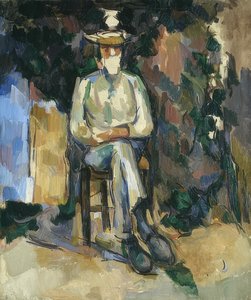 The Gardener Vallier by Paul Cézanne