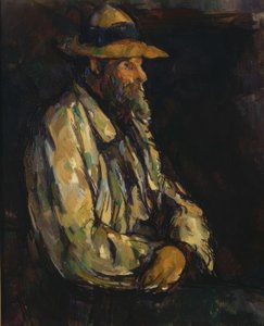 The Gardener Vallier by Paul Cézanne