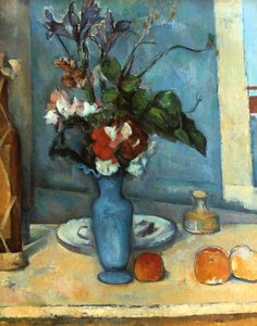 The Blue Vase by Paul Cézanne