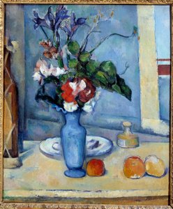 The Blue Vase by Paul Cézanne