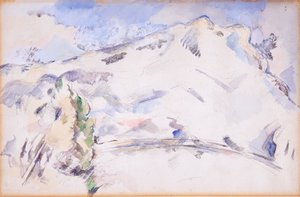 Mont Sainte-Victoire by Paul Cézanne