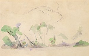 Mont Sainte-Victoire by Paul Cézanne