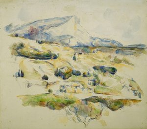 Mount Sainte Victoire Looking Towards Lauves