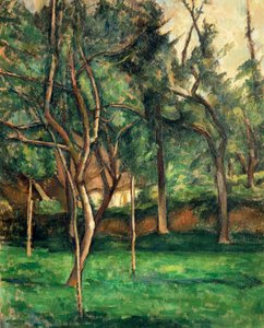 Orchard by Paul Cézanne