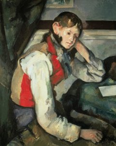 P. Cézanne, Young Man with Red Vest