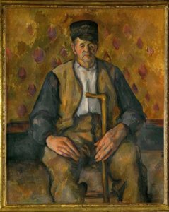 Seated Peasant by Paul Cézanne