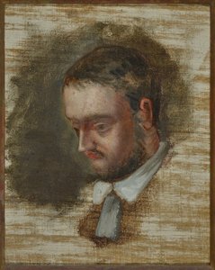 Portrait of Emile Zola by Paul Cézanne