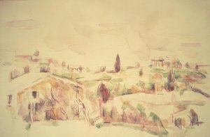Provencal Landscape by Paul Cézanne