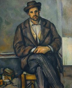Seated Peasant by Paul Cézanne
