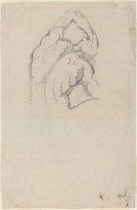 Study of the "Ecorché" (recto) by Paul Cézanne