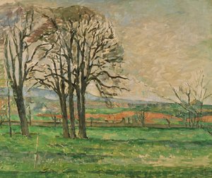 The Bare Trees at Jas de Bouffan by Paul Cézanne