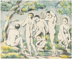 The Bathers Small Plate, 1897
