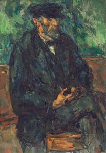 The Gardener Vallier, 1906 by Paul Cézanne
