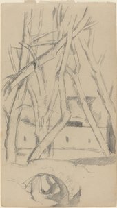 The Little Bridge by Paul Cézanne