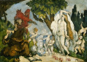 The Temptation of Saint Anthony by Paul Cézanne