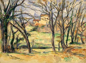 Trees and Houses Near the Jas de Bouffan