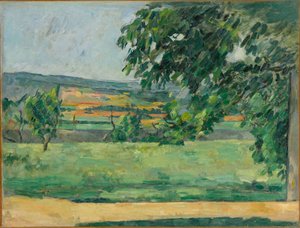 View of Jas de Bouffan, 1875-1876 by Paul Cézanne